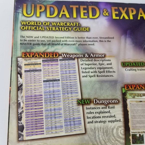 World Warcraft Master Guide Video Game Strategy Teen Book Paperback 2nd Edtn - Picture 3 of 16